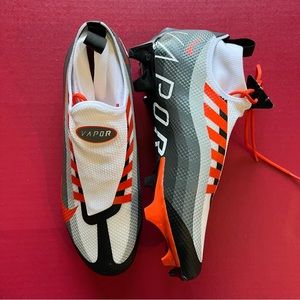 Nike Vapor Edge Pro 360 Football Cleat Sz 8.5 Black Team Orange DV0778-004 Men